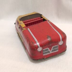 Vintage Red Toy Car